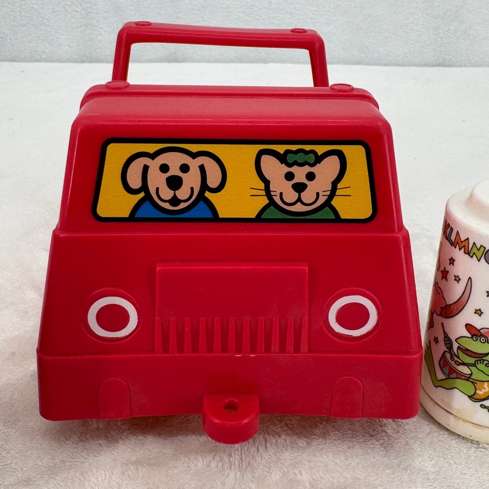 Vtg Johnson & Johnson Rhythm Roller Truck 1981 Retro Vintage Kids Toy W/ Rollers